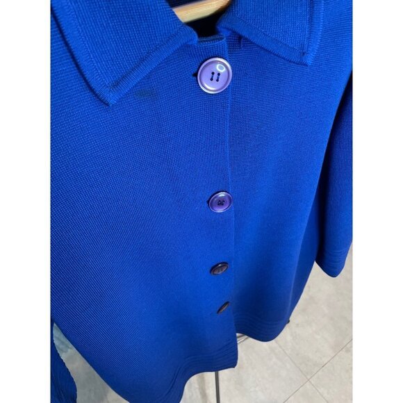 Vintage Crown Royal Made in Hong Kong Wool Button Up Wool Coat - Picture 6 of 10